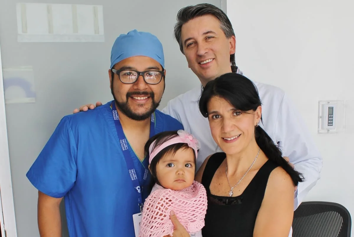 Dr. Camargo supporting an Ingenes patient