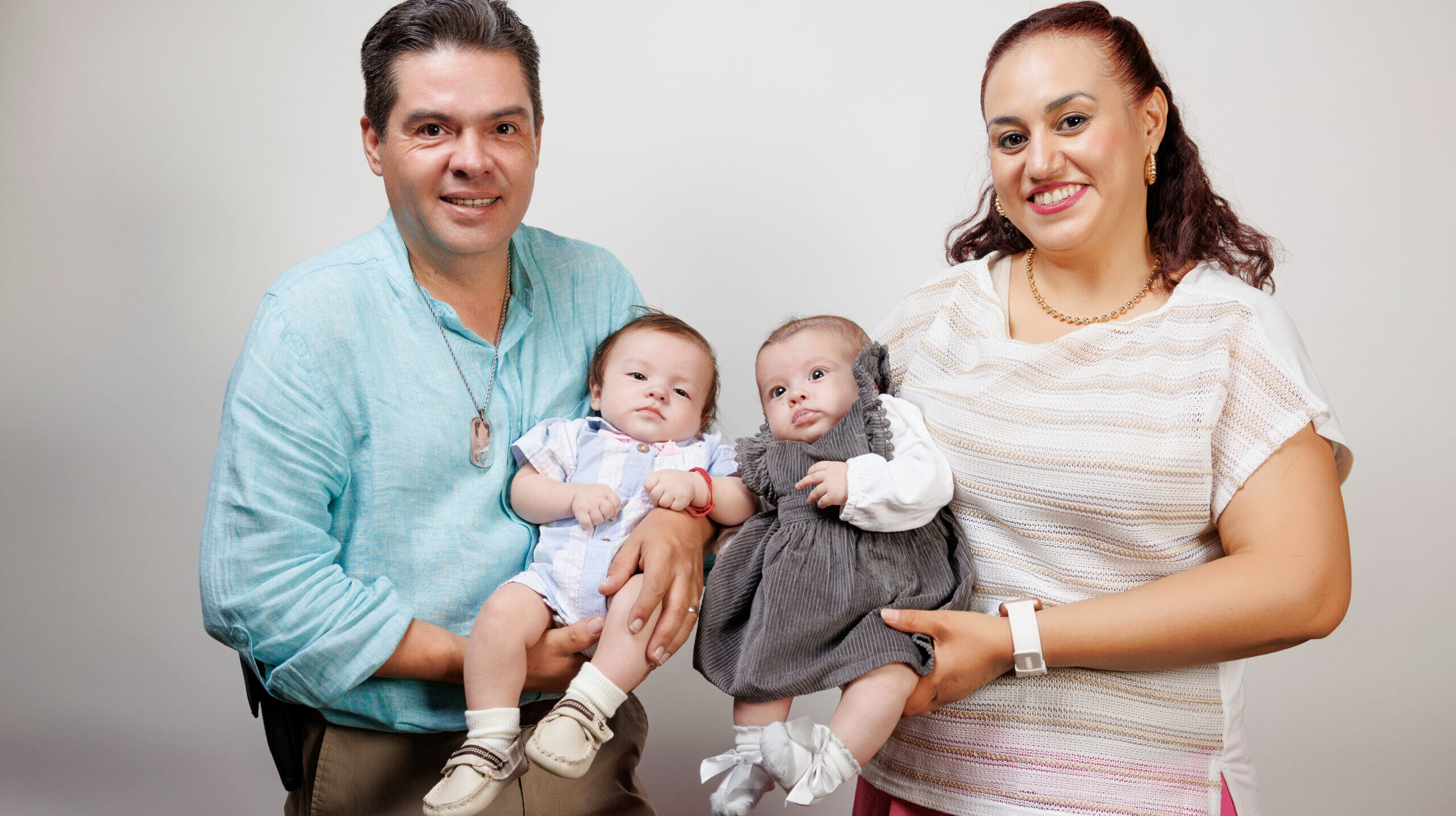 El amor que resistió la espera, la historia de Rafael, Miriam y sus hijos Lucas y Lucía