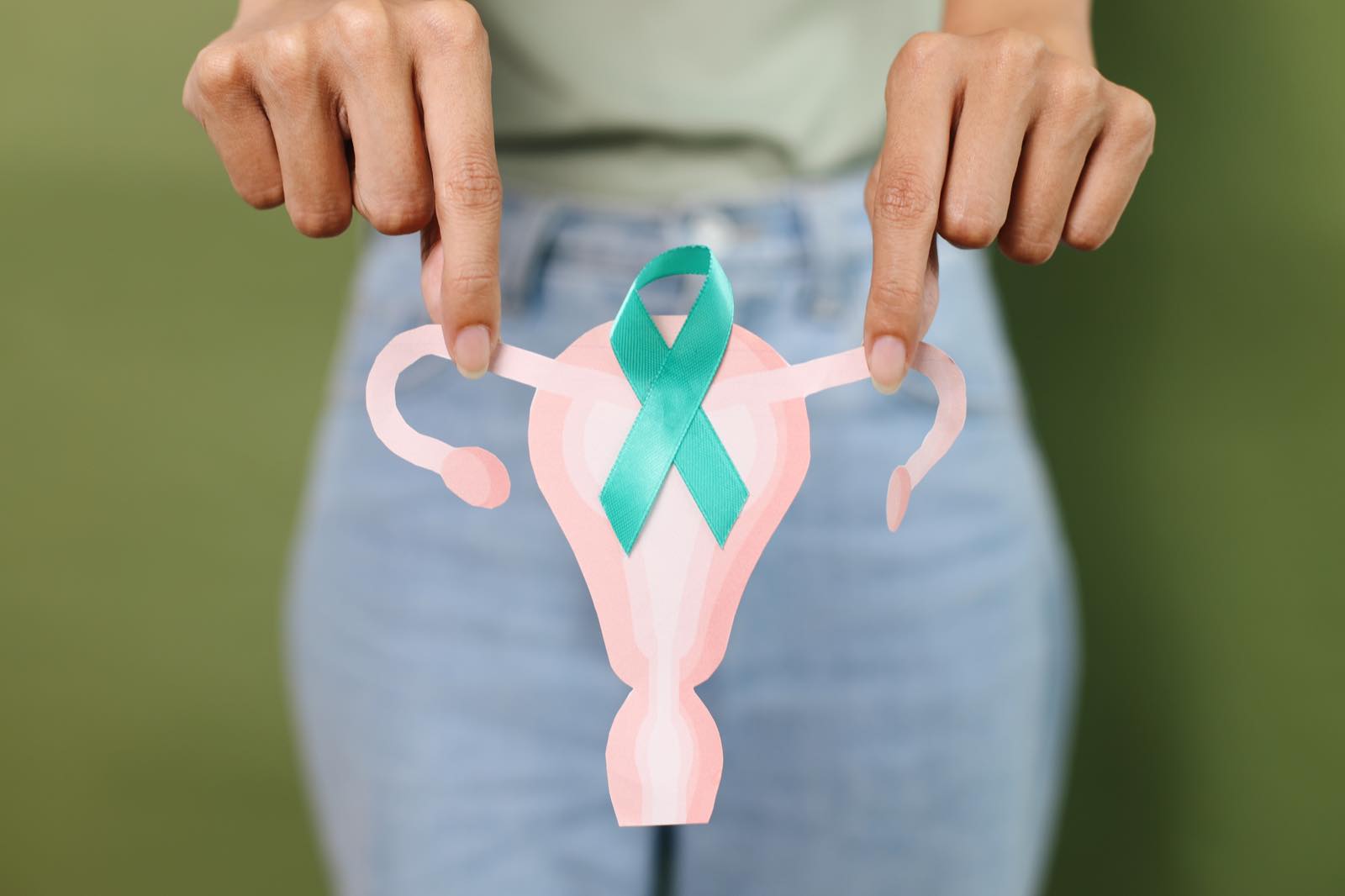 Woman talking with her doctor during a gynecological consultation