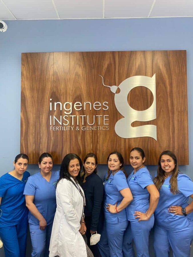 Consultoras y equipo médico de Ingenes