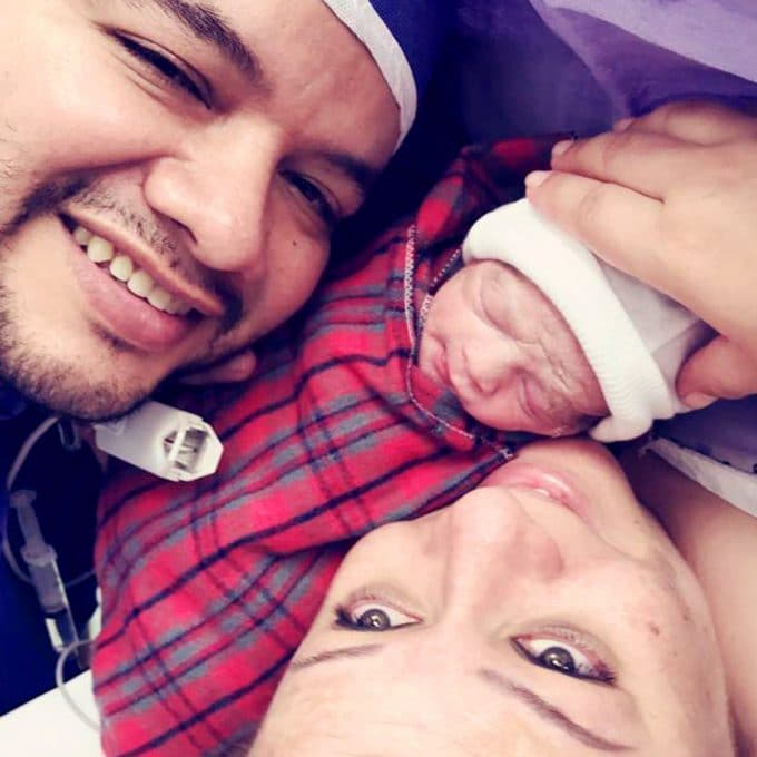 Iraí e Israel en el nacimiento de Sofía – Familia Ingenes