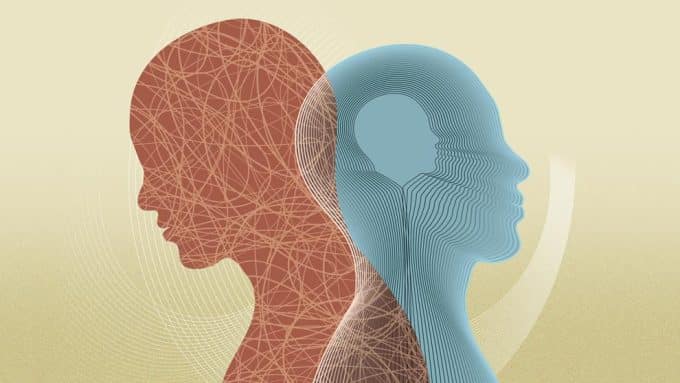 illustration of bipolar disorder-emotional management