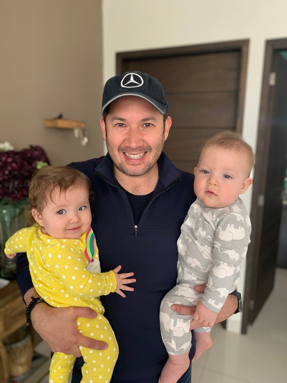 Twin babies