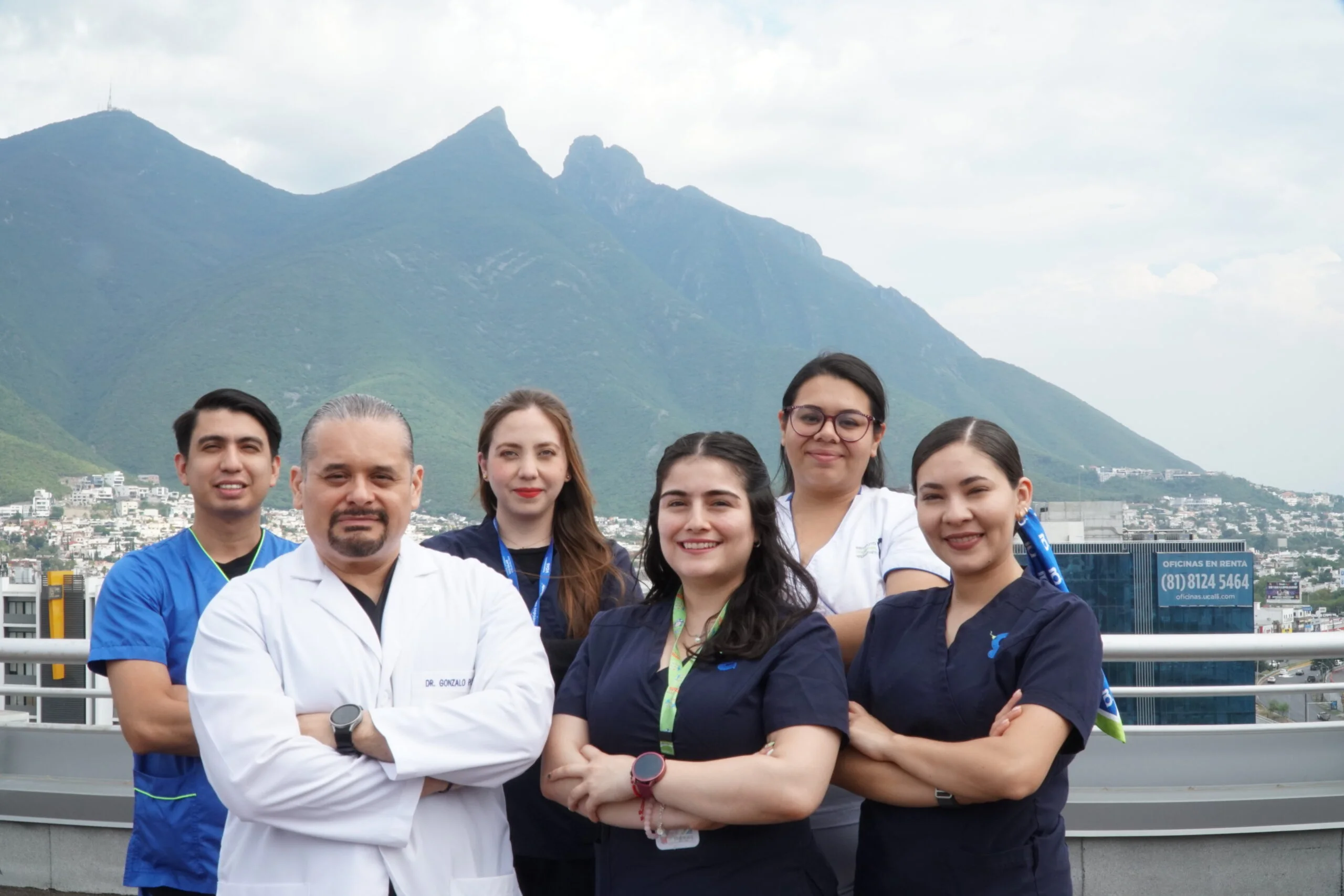 Equipo médico de Ingenes Monterrey