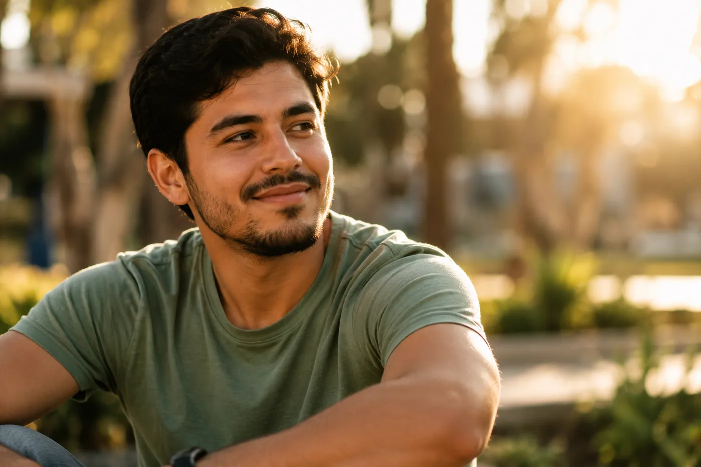 Smiling young Mexican man, ideal candidate for the Ingenes DonaVida sperm donation program