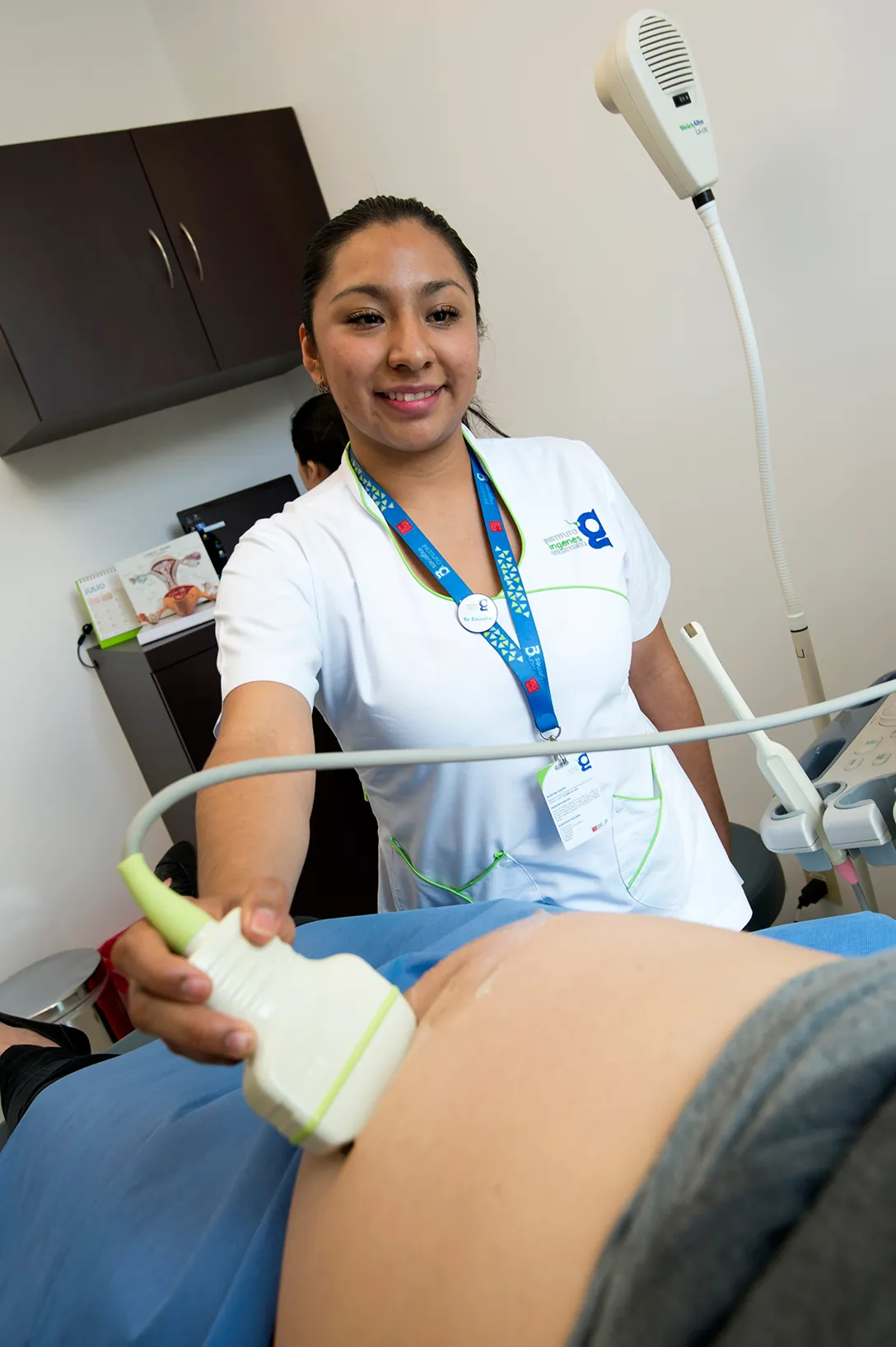 Ecografía de seguimiento durante el ciclo de inseminación