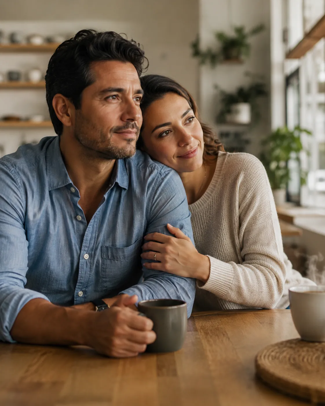 Pareja en casa, esperanzada con la nueva oportunidad que abre PICSI